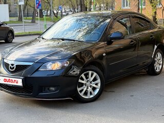 2008 Mazda 3 I (BK) Рестайлинг, чёрный, 700000 рублей, вид 1