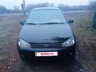 2009 Lada (ВАЗ) Kalina I, чёрный, 180000 рублей, вид 1