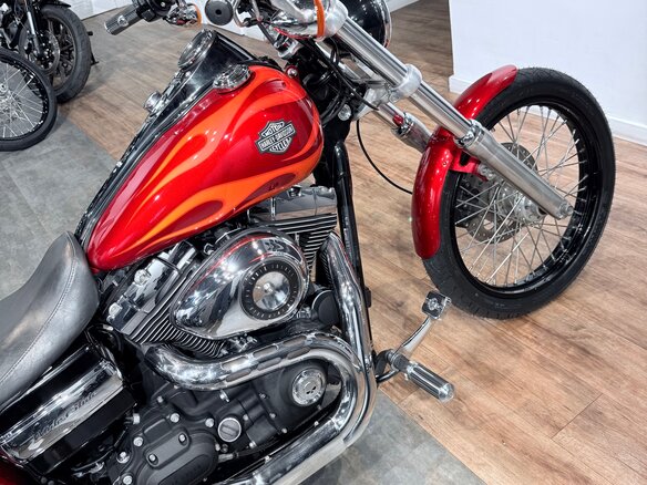 2012 Harley-Davidson Dyna Wide Glide, красный - вид 8