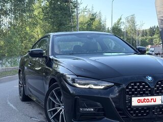2021 BMW 4 серии 430i xDrive G22, G23, G26, чёрный, 3850000 рублей, вид 3