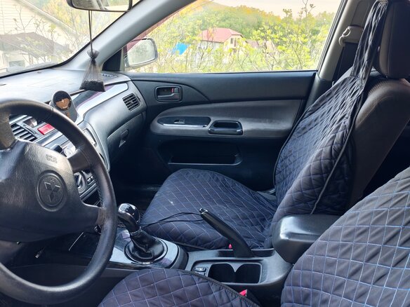 2005 Mitsubishi Lancer IX Рестайлинг, синий, 360001 рублей - вид 6