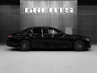2026 Mercedes-Benz S-Класс 580 Long 4MATIC VII (W223) Рестайлинг, чёрный, 31990000 рублей, вид 4