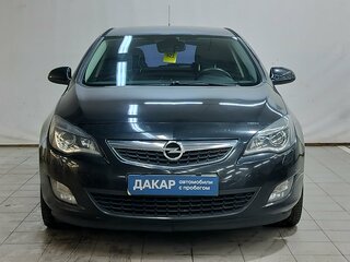 2012 Opel Astra J Рестайлинг, чёрный, 630000 рублей, вид 2
