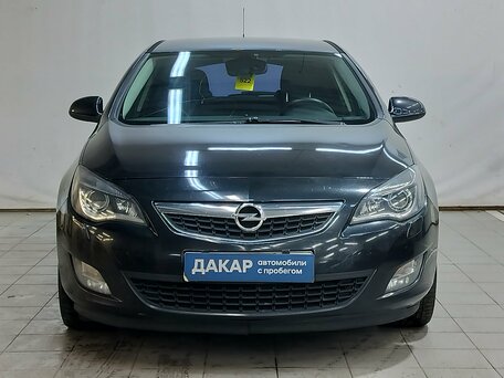 2012 Opel Astra J Рестайлинг, чёрный, 630000 рублей, вид 2