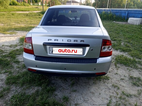 2009 Lada (ВАЗ) Priora I, серебристый, 310000 рублей - вид 7