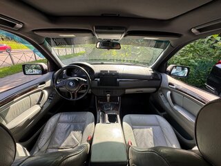 2001 BMW X5 3.0i I (E53), серебристый, 800000 рублей, вид 5