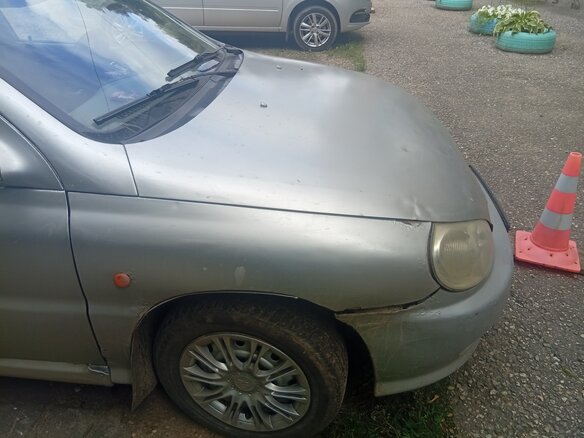 2002 Kia Rio I, серебристый, 95000 рублей - вид 9