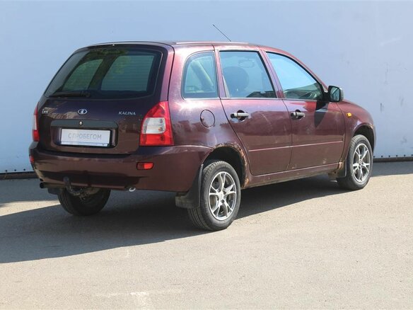 2012 Lada (ВАЗ) Kalina I, красный - вид 6