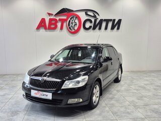 2010 Skoda Octavia II (A5) Рестайлинг, чёрный, 499000 рублей, вид 3