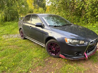 2008 Mitsubishi Lancer X, синий, 585000 рублей, вид 1