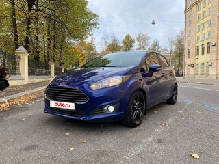 2016 Ford Fiesta Mk6 Рестайлинг, синий, 810000 рублей, вид 5
