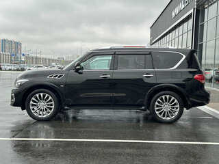 2017 Infiniti QX80 I Рестайлинг, чёрный, 3700000 рублей, вид 4