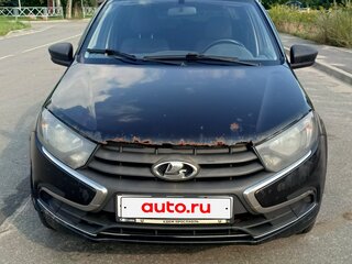 2019 Lada (ВАЗ) Granta I Рестайлинг, чёрный, 300000 рублей, вид 1