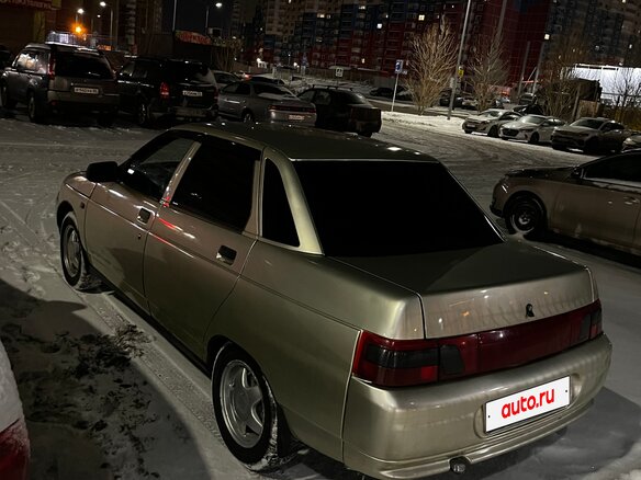 2006 Lada (ВАЗ) 2110, серебристый, 140000 рублей - вид 6
