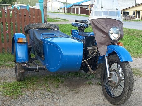 1990 Урал ИМЗ-8.103, синий, 170000 рублей, вид 1