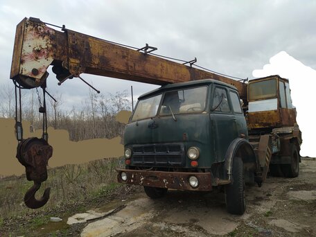 1985 МАЗ Автокраны, зелёный, 270000 рублей, вид 1