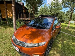 2008 Honda Civic VIII, оранжевый, 560000 рублей, вид 2