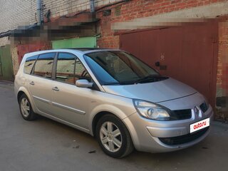 2009 Renault Scenic Grand II Рестайлинг, серебристый, 850000 рублей, вид 2