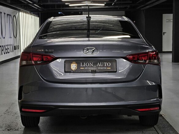 2020 Hyundai Solaris II Рестайлинг, серый, 1580000 рублей - вид 6
