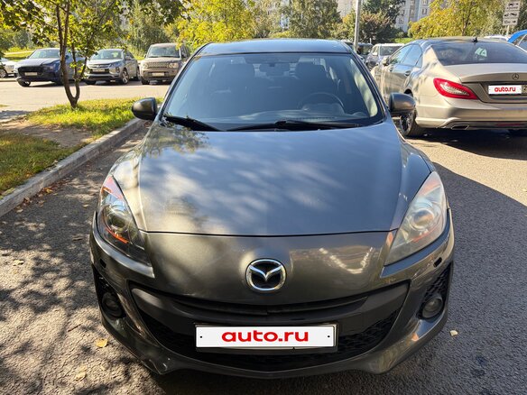 2012 Mazda 3 II (BL) Рестайлинг, серый
