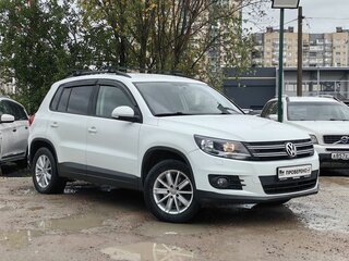 2014 Volkswagen Tiguan I Рестайлинг, белый, 949000 рублей, вид 3