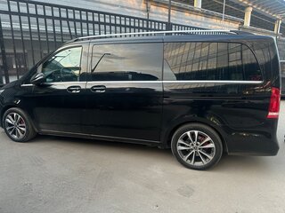 2021 Mercedes-Benz V-Класс Long 300 d длинный III (W447) Рестайлинг, чёрный, 5500000 рублей, вид 1