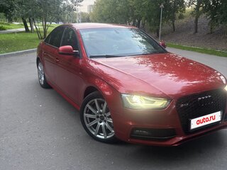 2012 Audi A4 IV (B8) Рестайлинг, красный, 1600000 рублей, вид 1