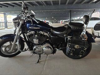 2013 Harley-Davidson Sportster 1200, синий, 700000 рублей, вид 3