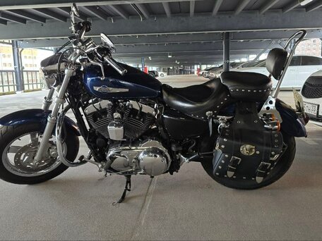 2013 Harley-Davidson Sportster 1200, синий, 700000 рублей, вид 3
