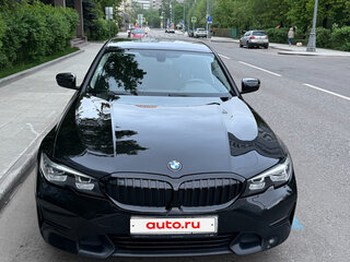 2019 BMW 3 серии 318d VII (G2x), чёрный, 3200000 рублей, вид 2