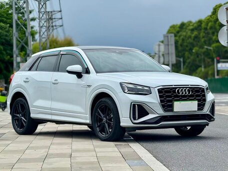 2021 Audi Q2 L 35 TFSI I Рестайлинг, белый, 1730000 рублей, вид 3