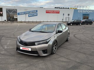 2013 Toyota Corolla XI (E160, E170, E180), серый, 1050000 рублей, вид 1