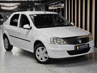 2013 Renault Logan I Рестайлинг, белый, 400000 рублей, вид 1