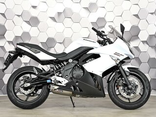 2010 Kawasaki ER-6F (Ninja 650R), белый, 449000 рублей, вид 3