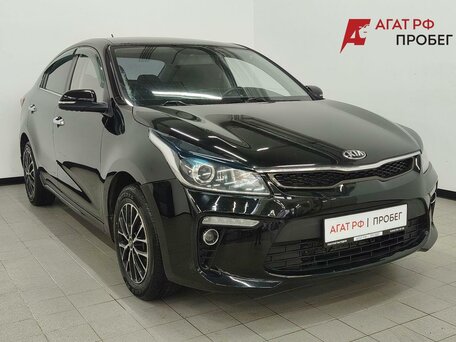 2017 Kia Rio III Рестайлинг, чёрный, 1169000 рублей, вид 1