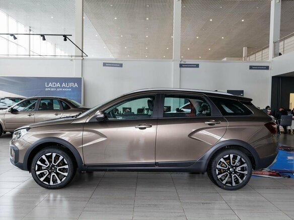 2026 Lada (ВАЗ) Vesta SW Cross I Рестайлинг (NG), коричневый - вид 2