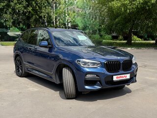 2018 BMW X3 30i xDrive III (G01), синий, 4300000 рублей, вид 2