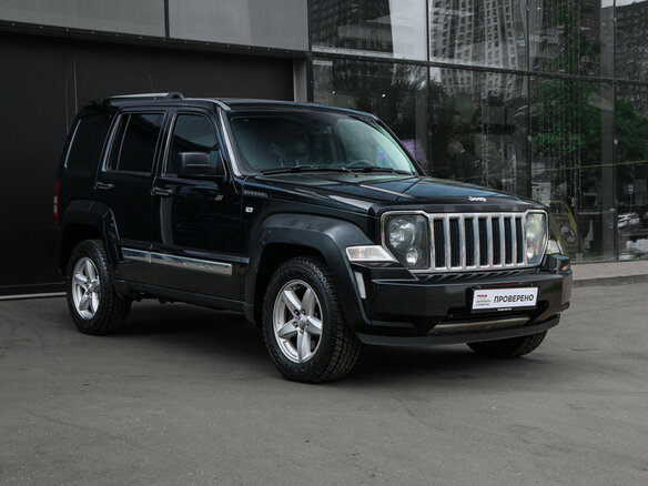 2011 Jeep Cherokee IV (KK), чёрный - вид 2