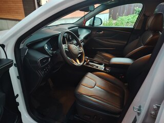 2018 Hyundai Santa Fe IV, белый, 3000000 рублей, вид 5