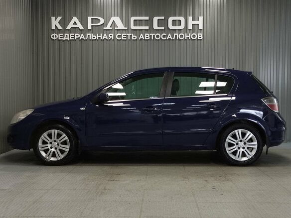 2008 Opel Astra H Рестайлинг, синий - вид 4