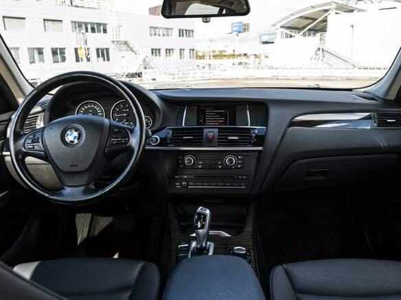 2014 BMW X3 20i xDrive II (F25) Рестайлинг, серый - вид 10