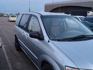 2001 Mazda MPV II (LW), серебристый, 700000 рублей, вид 5