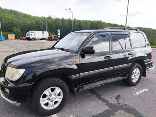 2007 Toyota Land Cruiser 100 Series Рестайлинг 2, чёрный, 1975000 рублей, вид 4