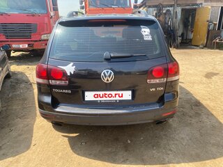 2007 Volkswagen Touareg I Рестайлинг, чёрный, 1000000 рублей, вид 3