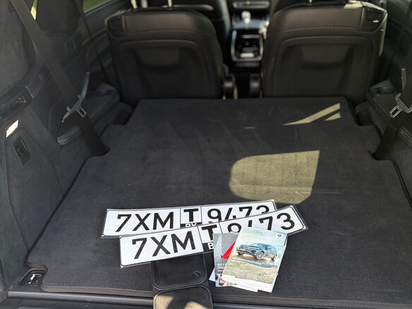 2019 BMW X7 40i I (G07), синий, 6530000 рублей - вид 19