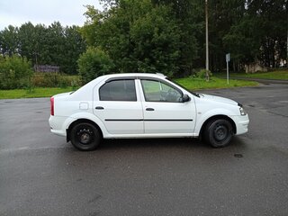 2012 Renault Logan I Рестайлинг, белый, 350000 рублей, вид 4