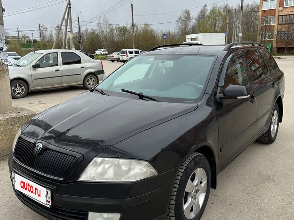 2007 Skoda Octavia II (A5), чёрный, 420000 рублей - вид 1
