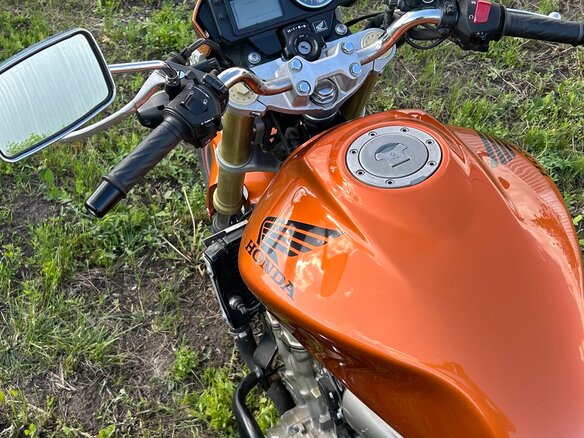 2005 Honda CB 600F Hornet, оранжевый, 450000 рублей - вид 14