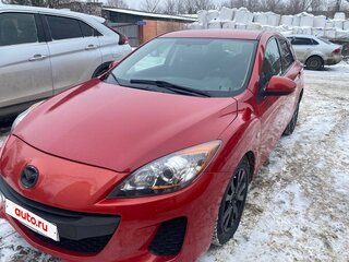 2012 Mazda 3 II (BL) Рестайлинг, красный, 600000 рублей, вид 3