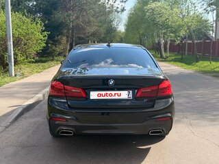 2019 BMW 5 серии 520d xDrive VII (G30/G31/G38), чёрный, 2450000 рублей, вид 5